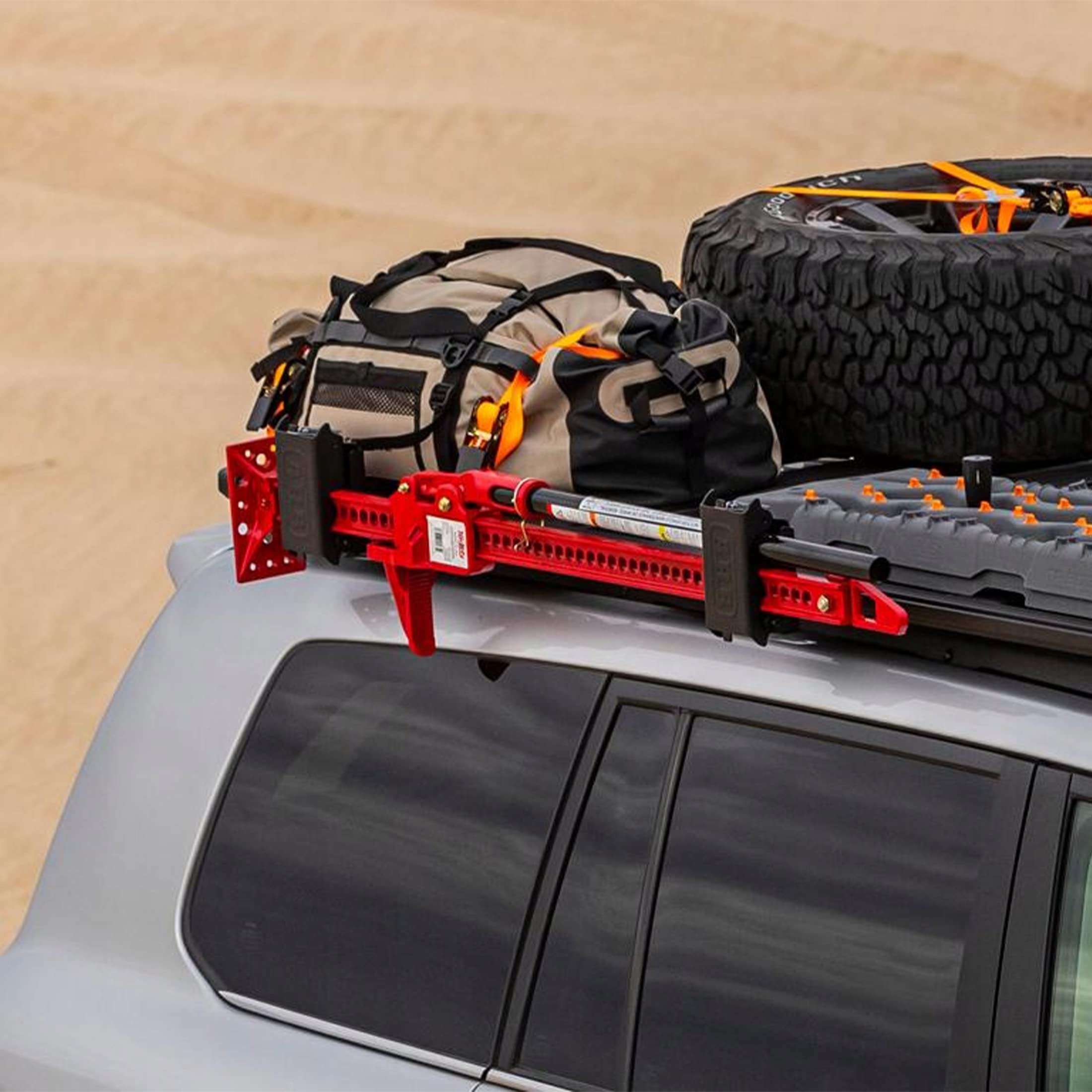 ARB Base Rack 1780280 Hi Lift Jack Holder mounts The Farm Jack in Cradle and Clip to Secure