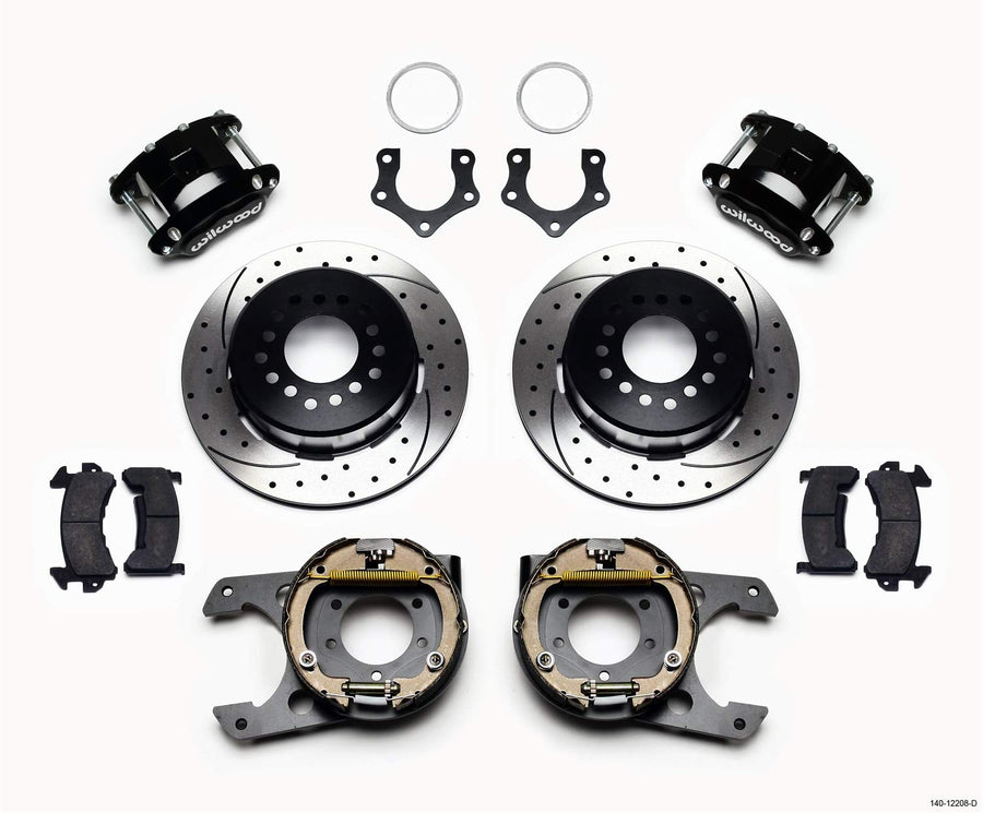 P/S D154 Kit, Drilled-Red
