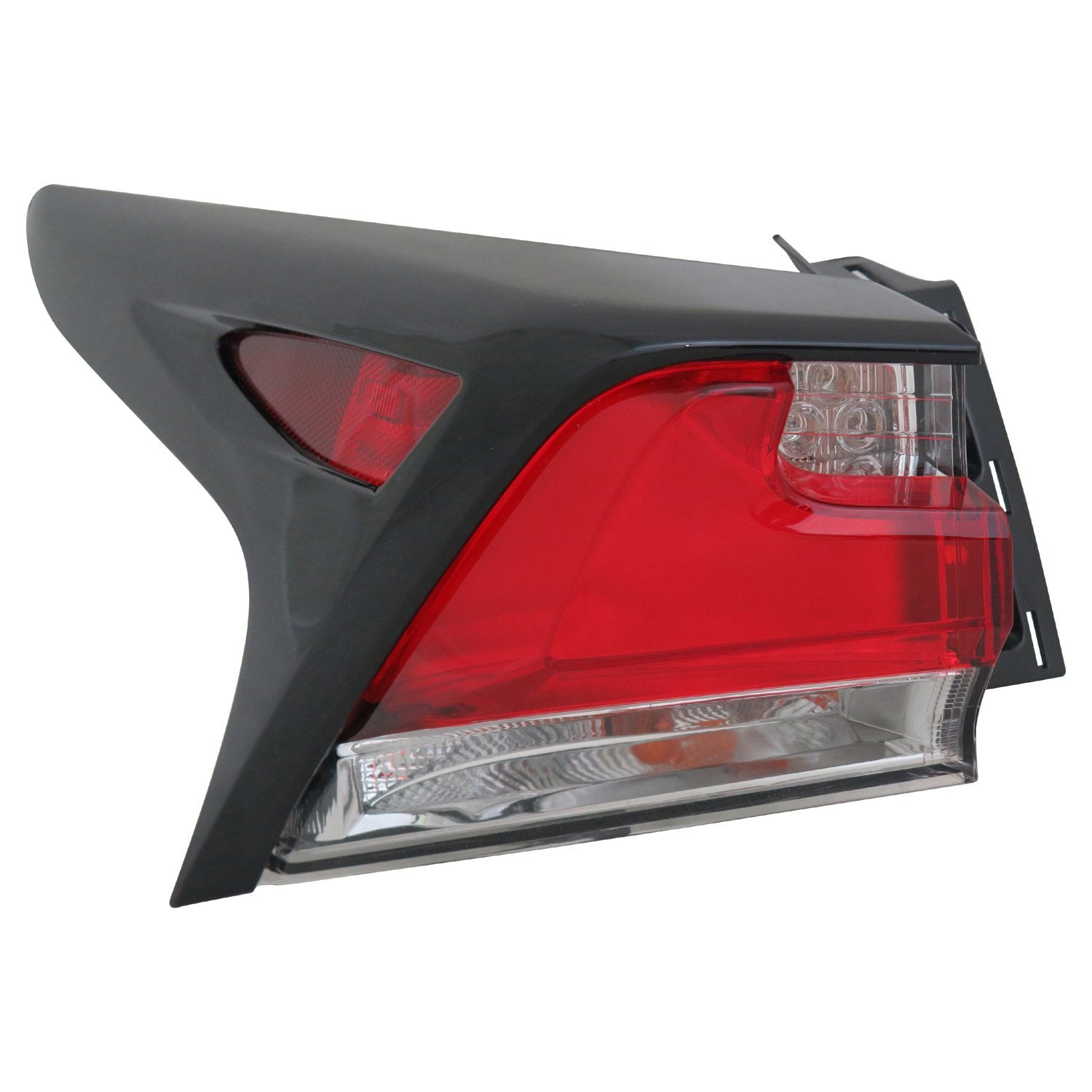 Left TYC Tail Light Assembly Compatible with 2015-2017 Lexus NX200t