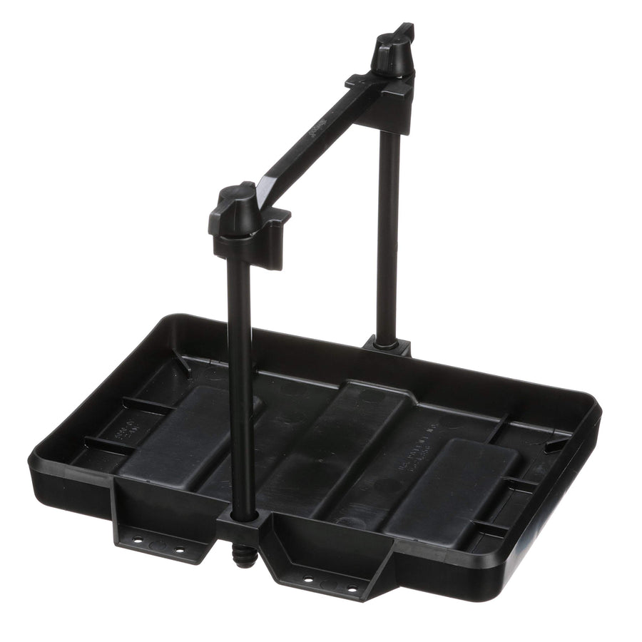 Adjustable Battery Tray Attwood 9090-5, for 27/27m Series Batteries, Heavy-Duty Black Plastic, Height-Adjustable Crossbar