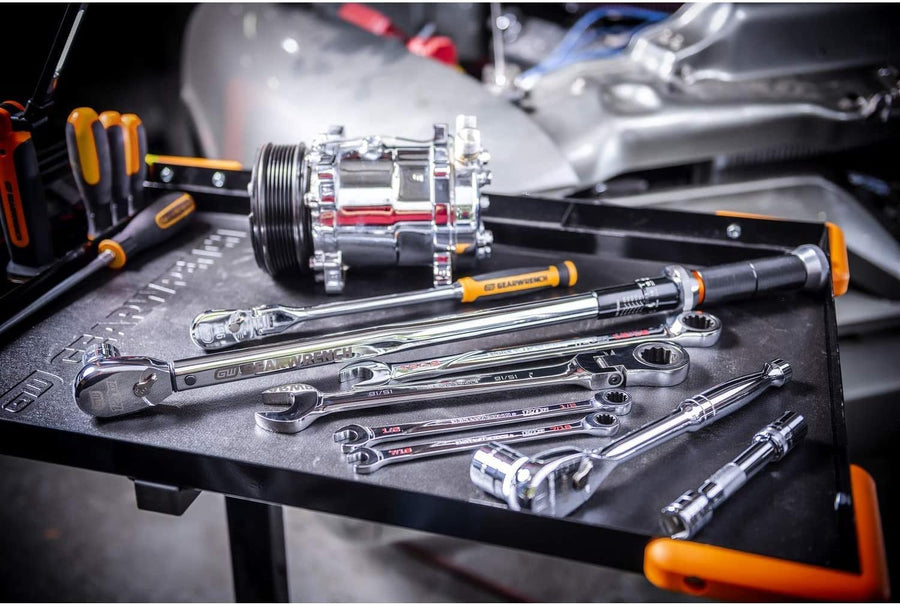 Adjustable Height GEARWRENCH Mobile Work Table 35 To 48" - 83166