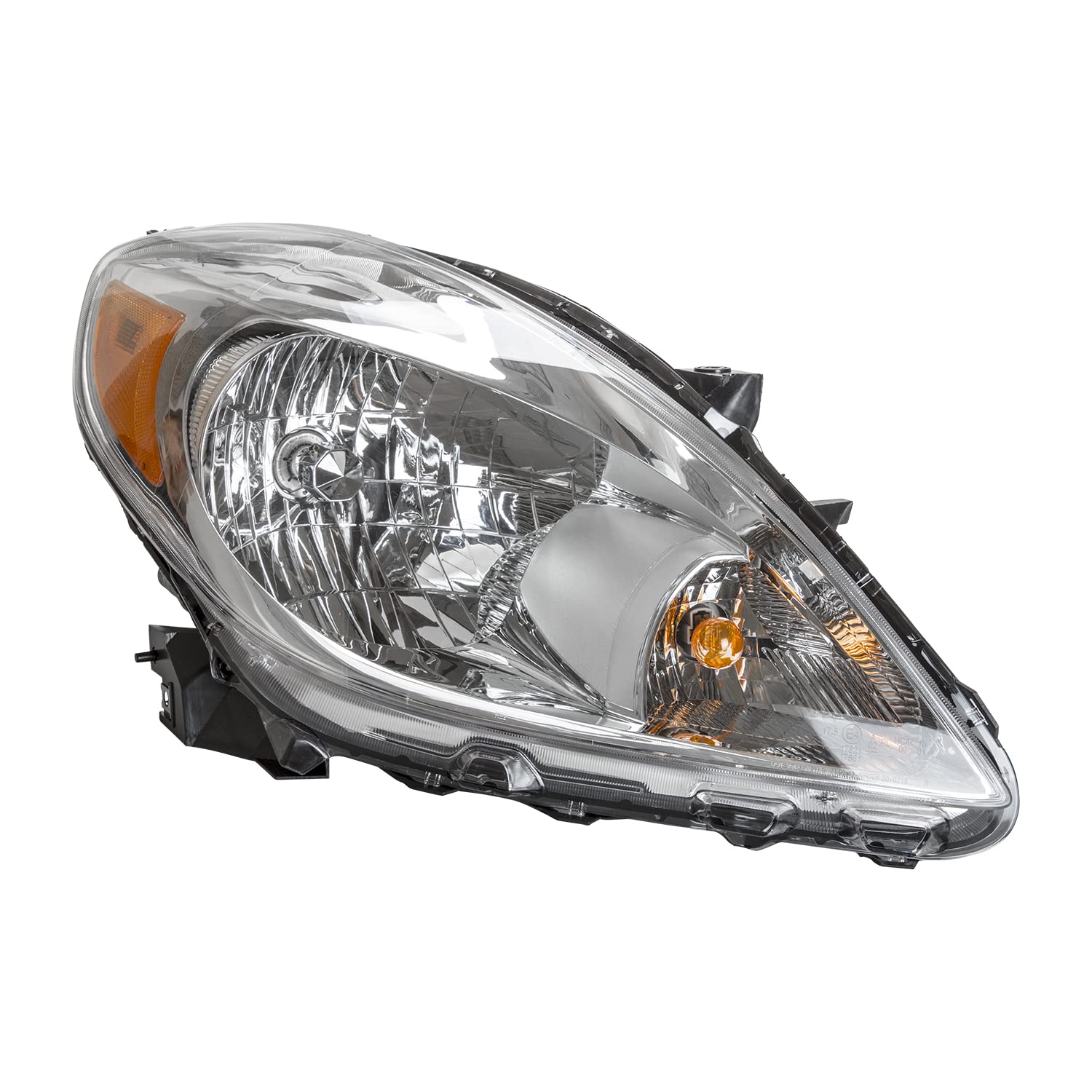 Right TYC Headlight Assembly Compatible with 2012-2014 Nissan Versa