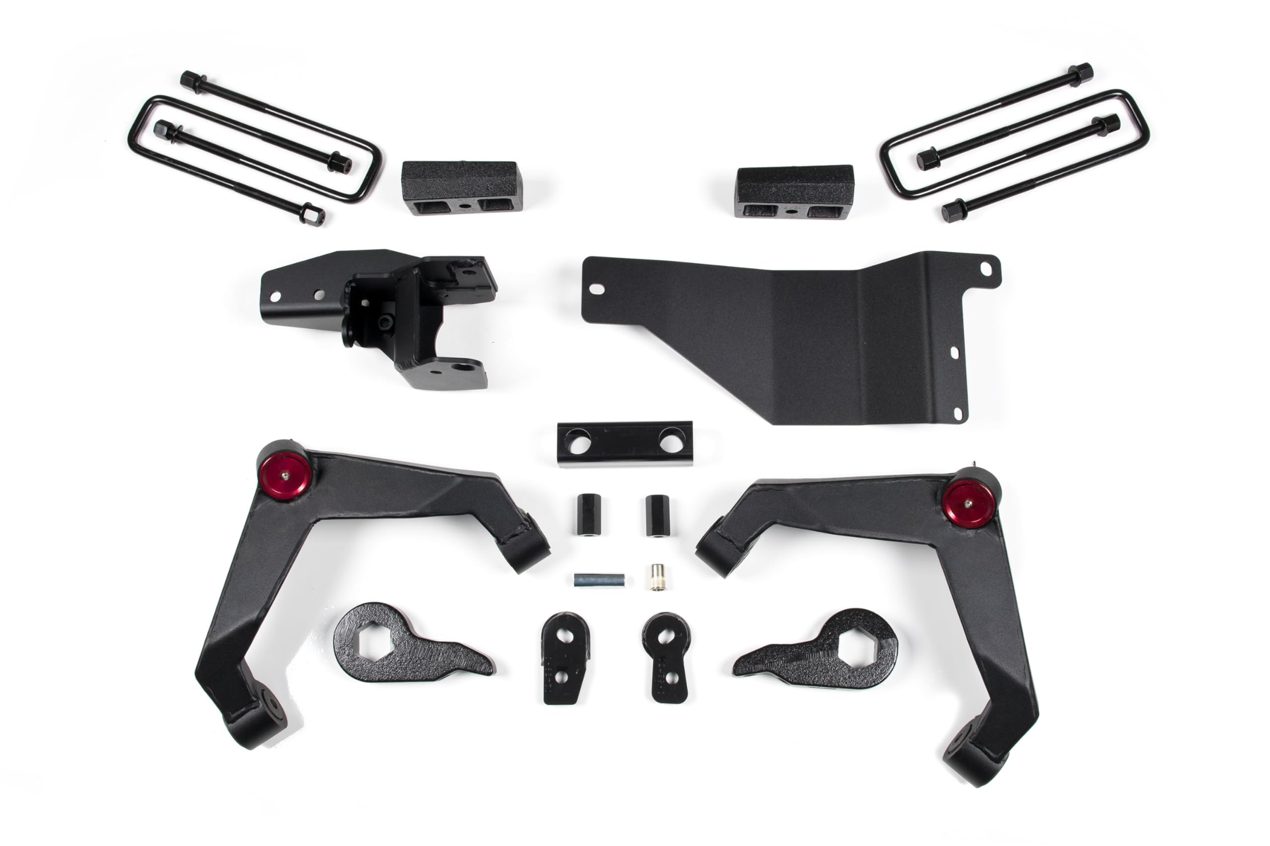 Zone Offroad ZONC32N | '01-'10 Chevy Silverado/GMC Sierra 2500/3500 HD 4WD, '01-'06 Avalanche/'01-'05 Suburban/Yukon XL 2500 4WD | 3 in Full Suspension Adv. Ser. Lift Kit; RPO FK2,3/FF6-9 | Shocks Nitro