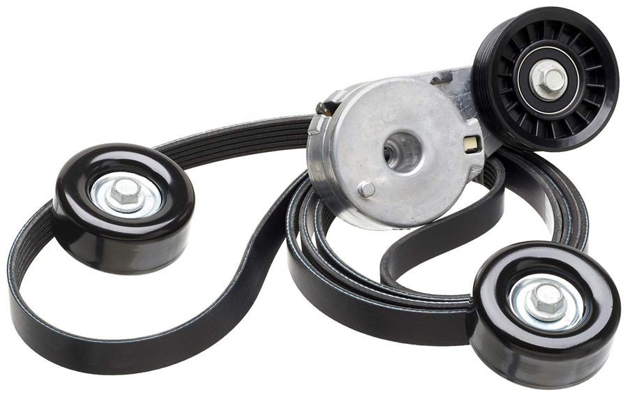 Gates - Chevrolet Malibu 02-03 V6 3.1L Serpentine Belt Kit (90K-38104A)