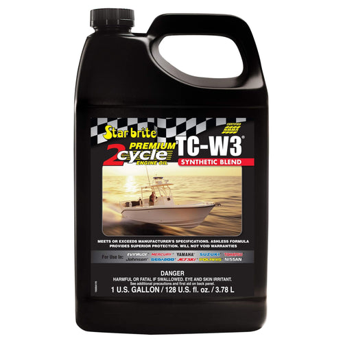 Premium STAR BRITE 2-Cycle Engine Oil TC-W3-1 GAL (19000)