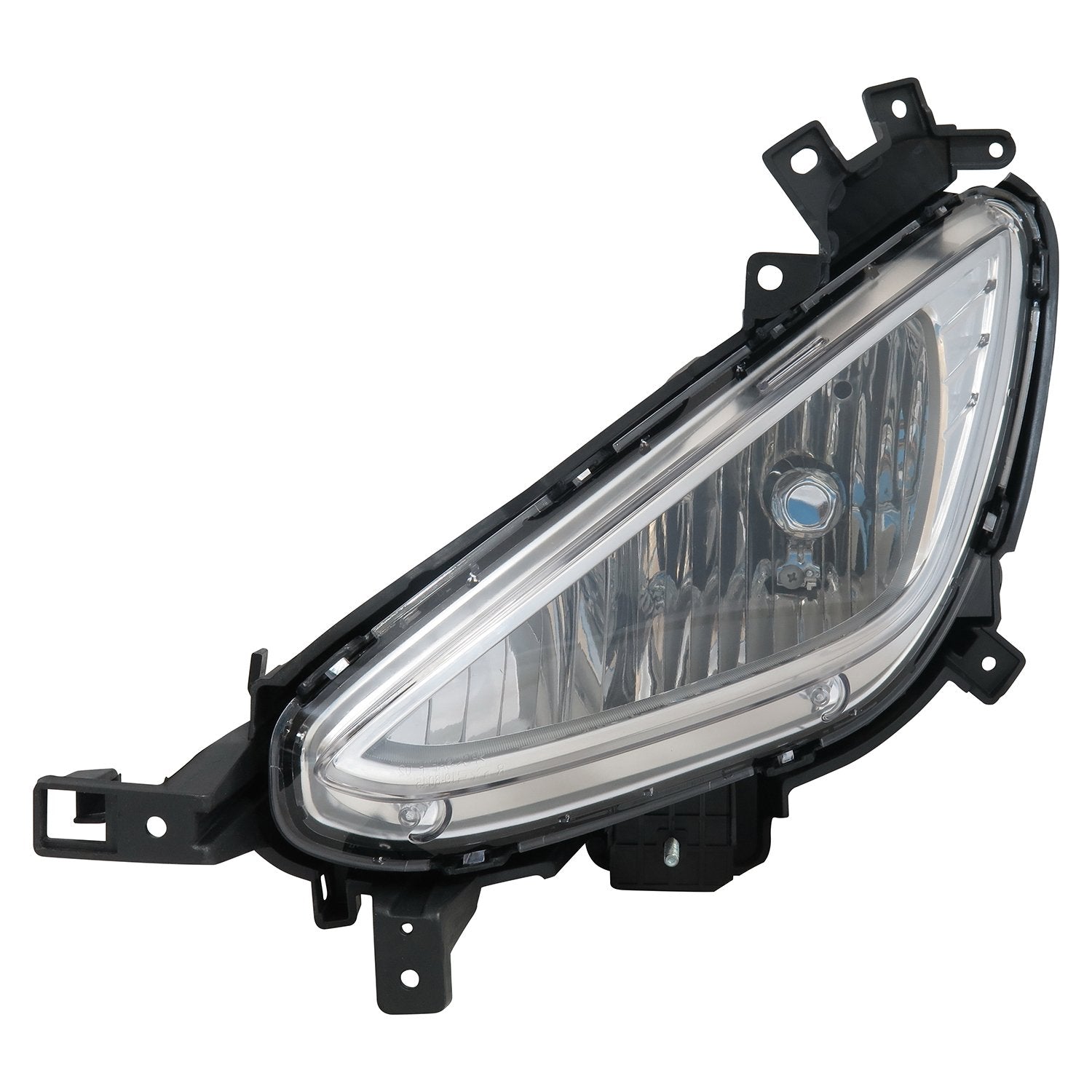 Left TYC Fog Light Assembly Compatible with 2013-2014 Hyundai Elantra