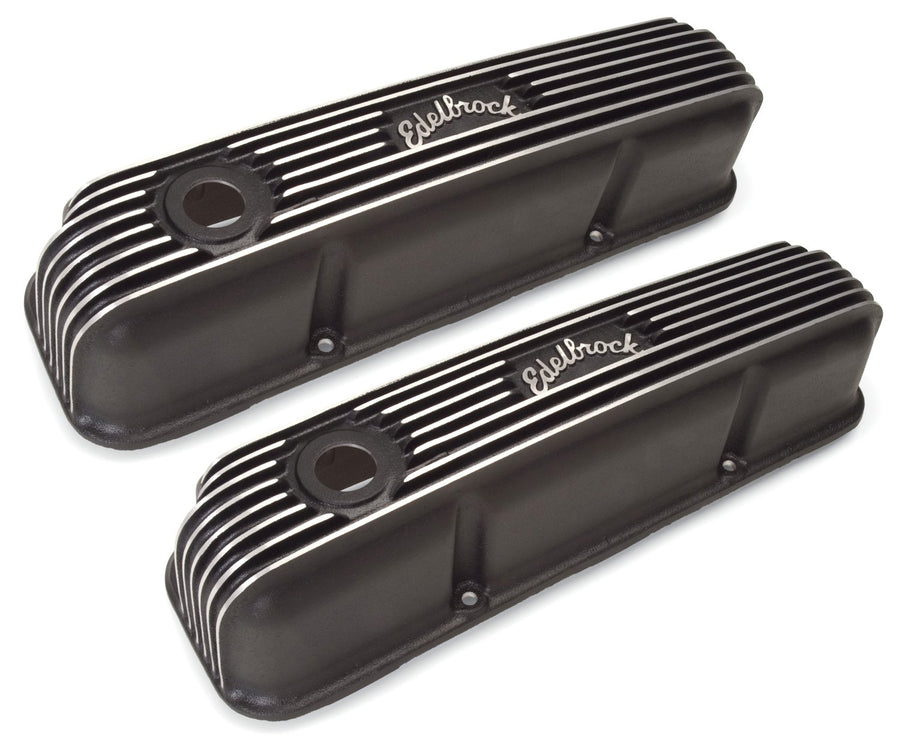 Edelbrock Valve Cover Set 41623 for Ford FE Engine