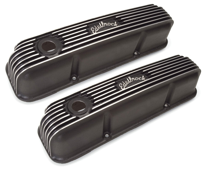 Edelbrock Valve Cover Set 41623 for Ford FE Engine