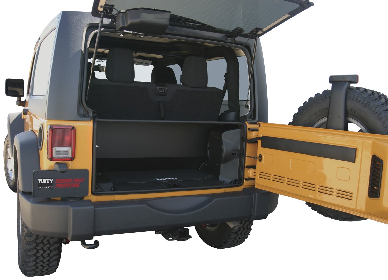 Cargo Enclosure - Tuffy Security Products | Standard for Jeep Wrangler JK | 2011-2018