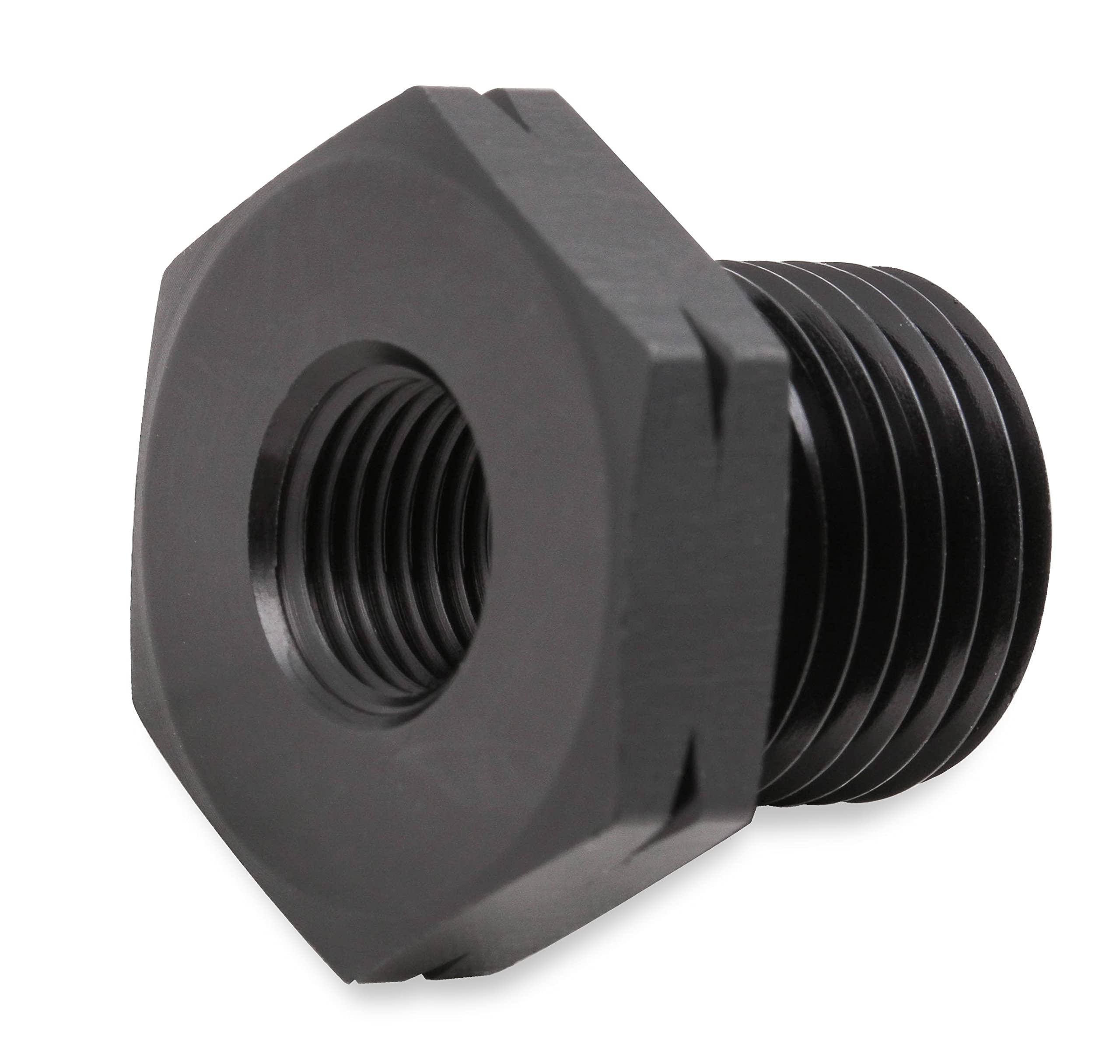GM LS Earl's AT9919AUJERL Oil Pressure Gauge Adapter Fittings - Black