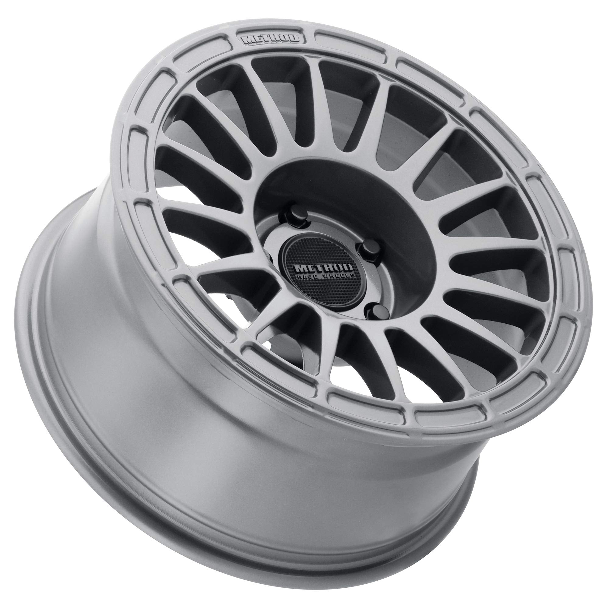 Method Race Wheels 17x7.5" Gloss Titanium 5x150", 25mm offset 5.2" Backspace, MR31477558825