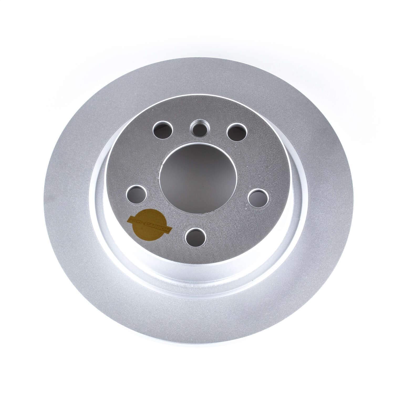 Power Stop EBR1658EVC Rear Evolution Coated High Carbon Brake Rotor For BMW i3, BMW i3s, Mini Cooper, Mini Cooper Clubman, Mini Cooper Countryman [Model Specific]