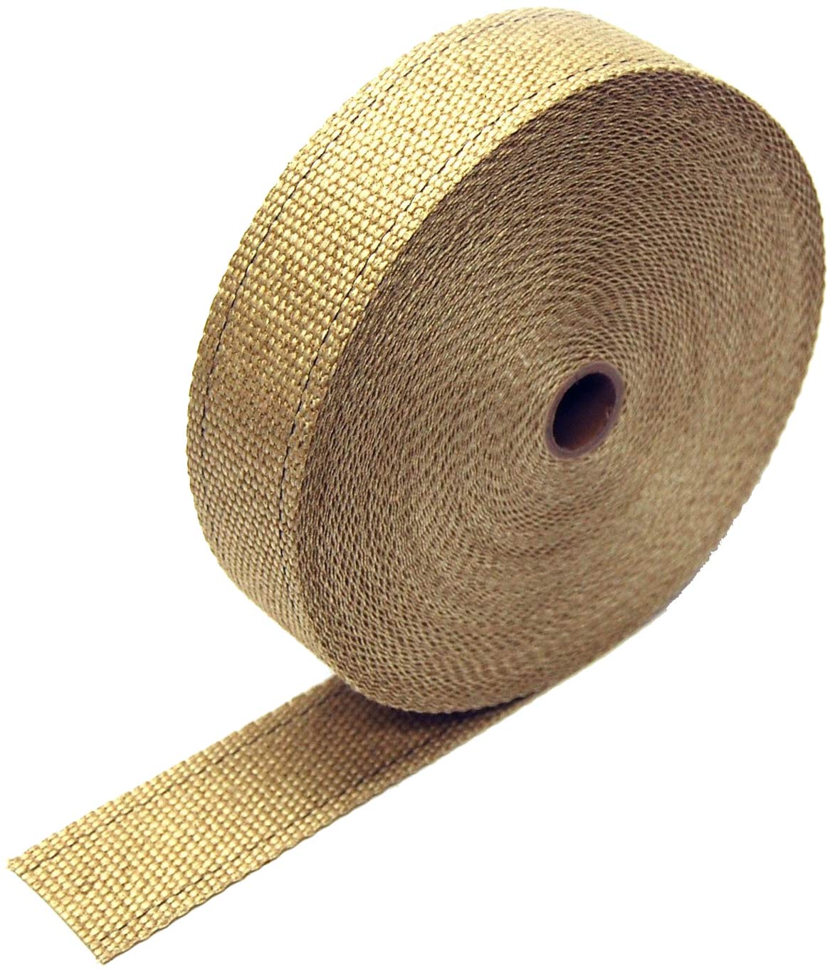 2" x 100' Glass Fiber Exhaust Heat Wrap - Design Engineering Heat Wrap for Exhaust Pipes, Pliable Exhaust Wrap Tape, Withstands 1800°F Direct Heat & 2500°F Intermittent Heat
