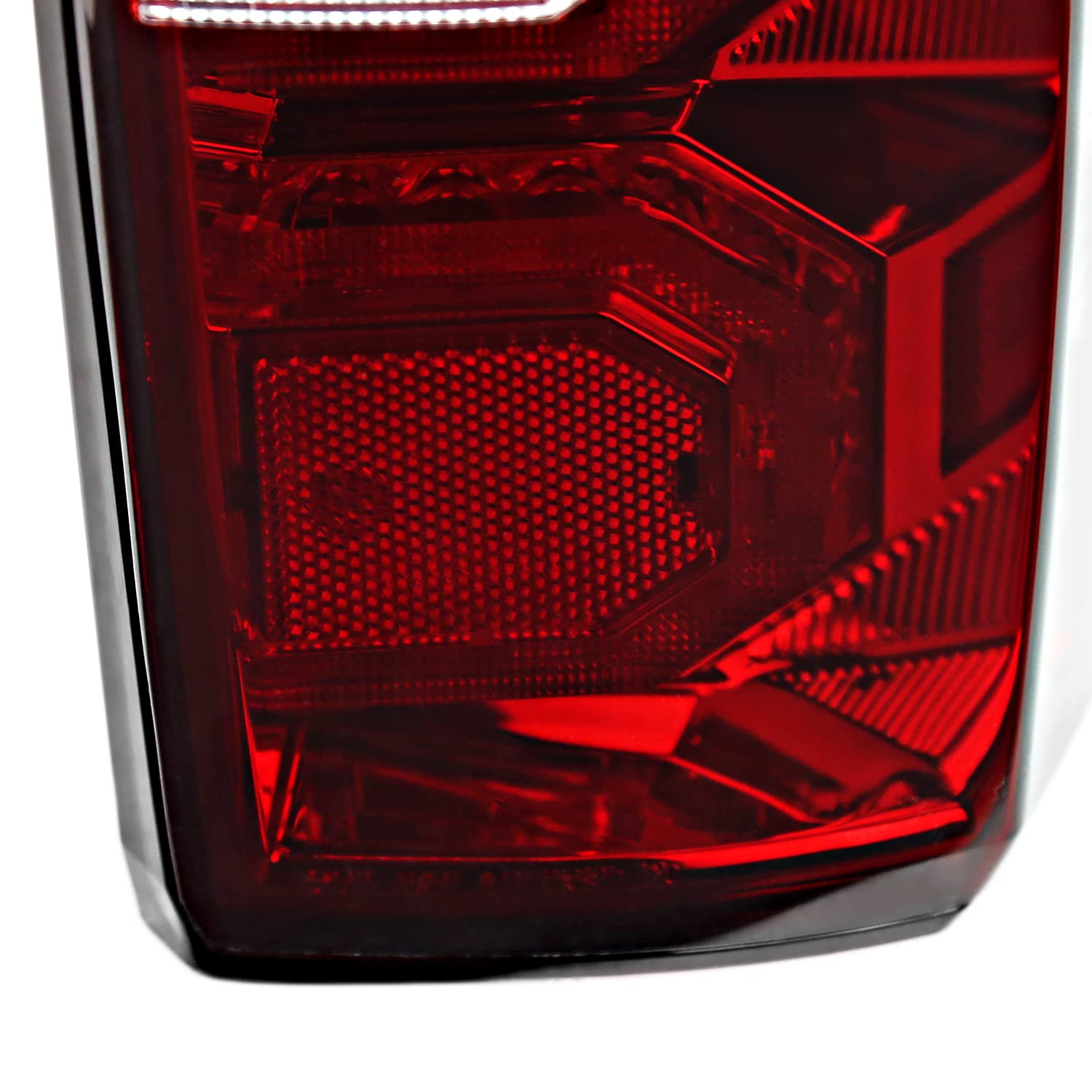 Spec-D Tuning Tail Lights Red LED w/Sequential DRL Strips Compatible with 2016-2022 Toyota Tacoma, Left + Right Pair Assembly