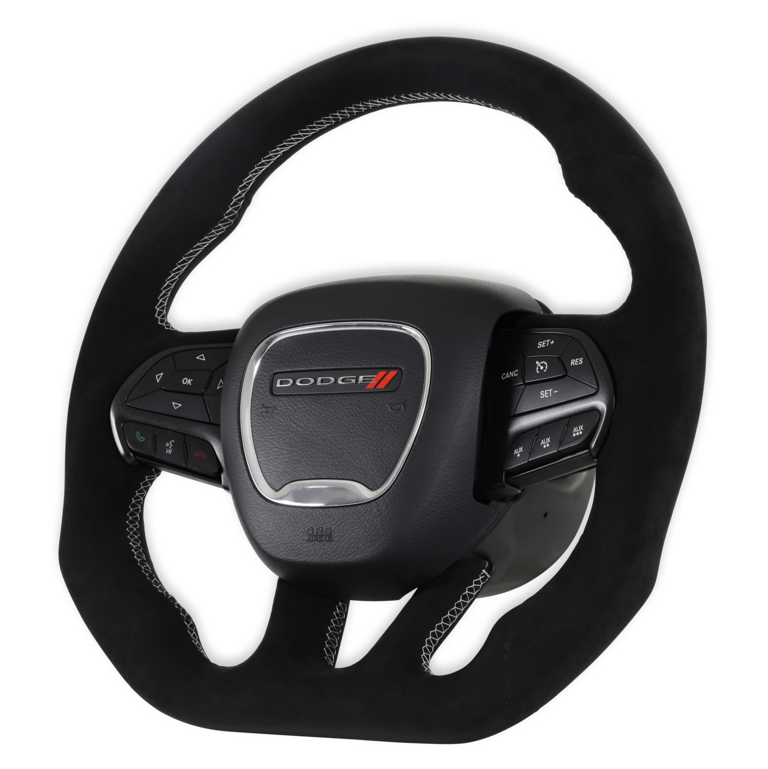 Synthetic Suede Wrapped Drake Muscle Cars CH950-20 Steering Wheel