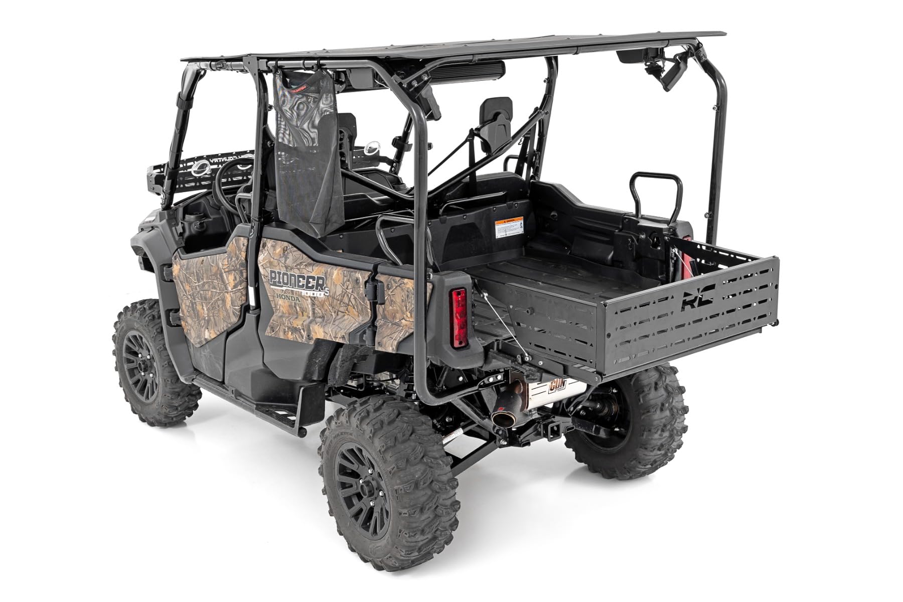 Rough Country Tailgate Extender for Pioneer Honda 1000 (2016-2024) - Heavy Duty Fold Out Design Adds 40% More Capacity