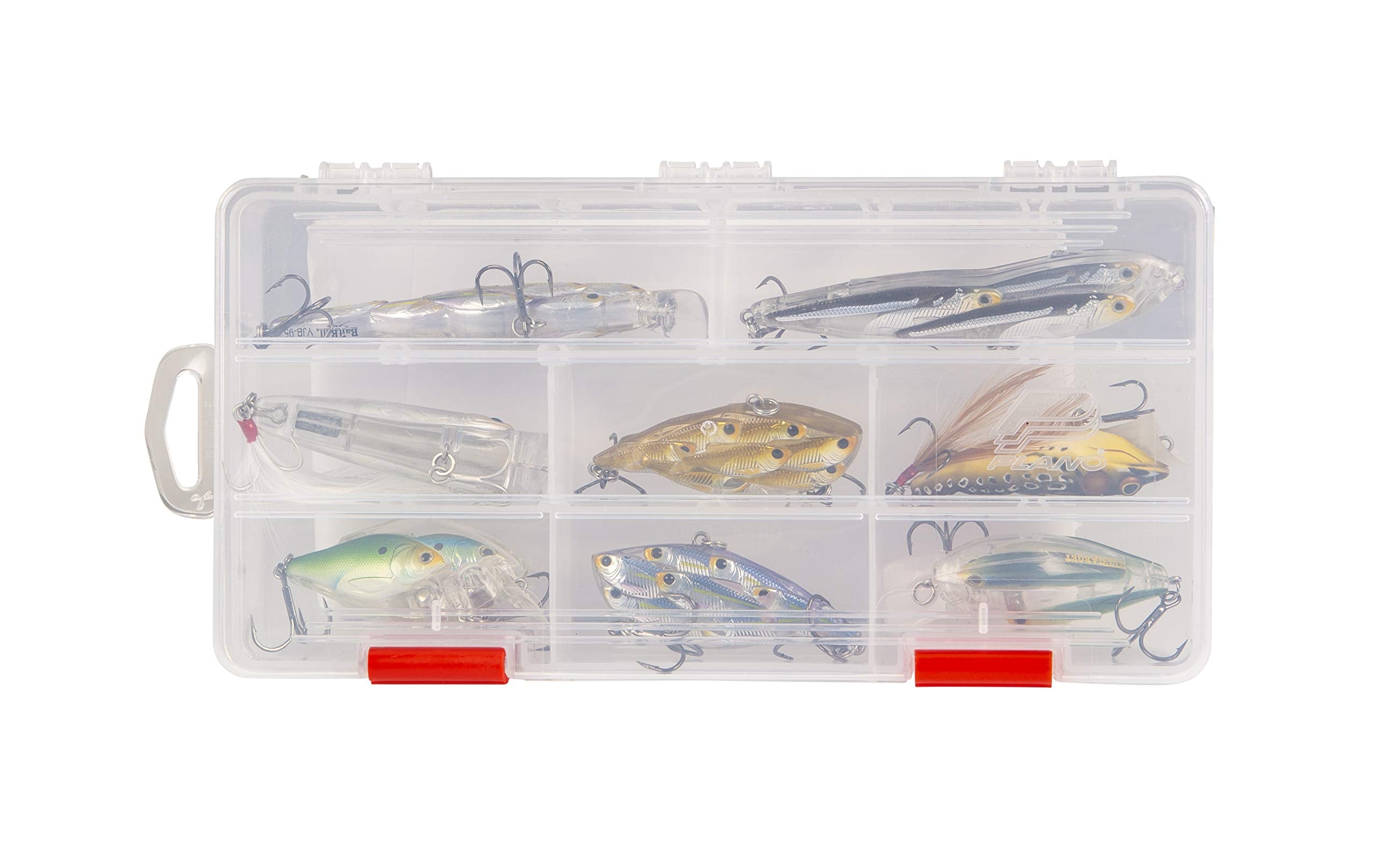 Rustrictor Plano StowAway Utility Box, Premium Tackle Storage with Rust Prevention, 3500, Clear (PLASV350)
