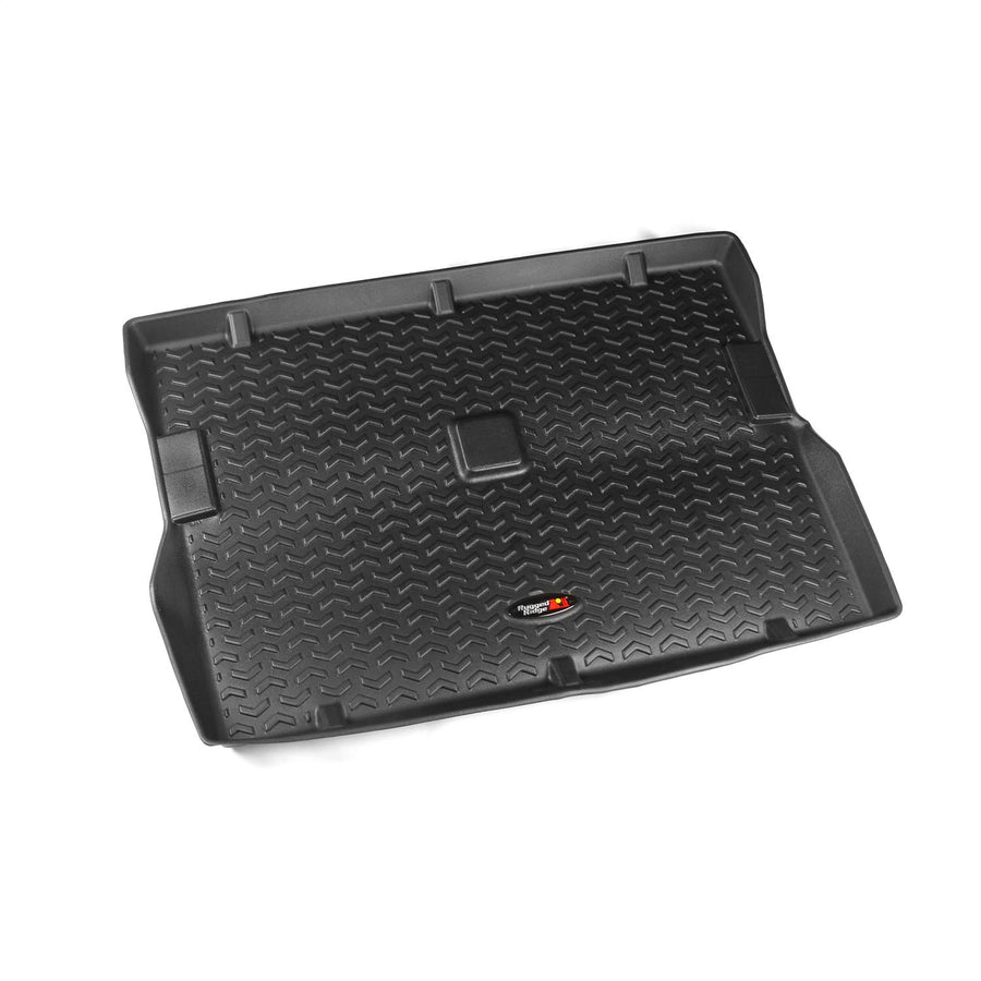 Rugged Ridge Floor Liner, 12975.11 Cargo; Black, 1976-1986 Jeep CJ-7, 87-95 Wrangler, 97-06 Wrangler TJ / LJ