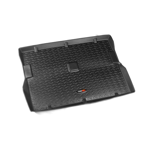 Rugged Ridge Floor Liner, 12975.11 Cargo; Black, 1976-1986 Jeep CJ-7, 87-95 Wrangler, 97-06 Wrangler TJ / LJ