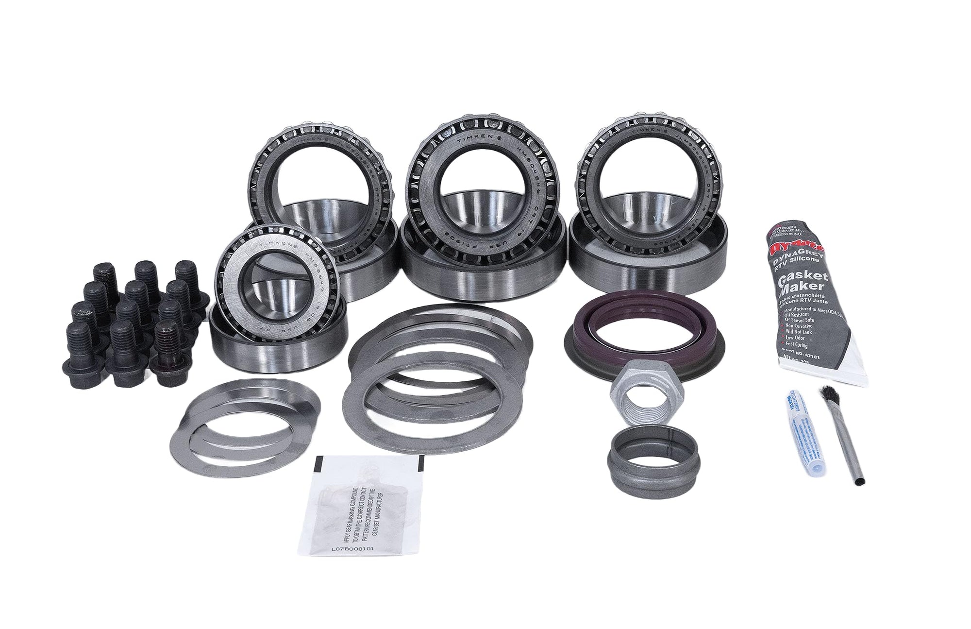 Master Revolution Gear Install Kit, Fits AAM 9.25" Front