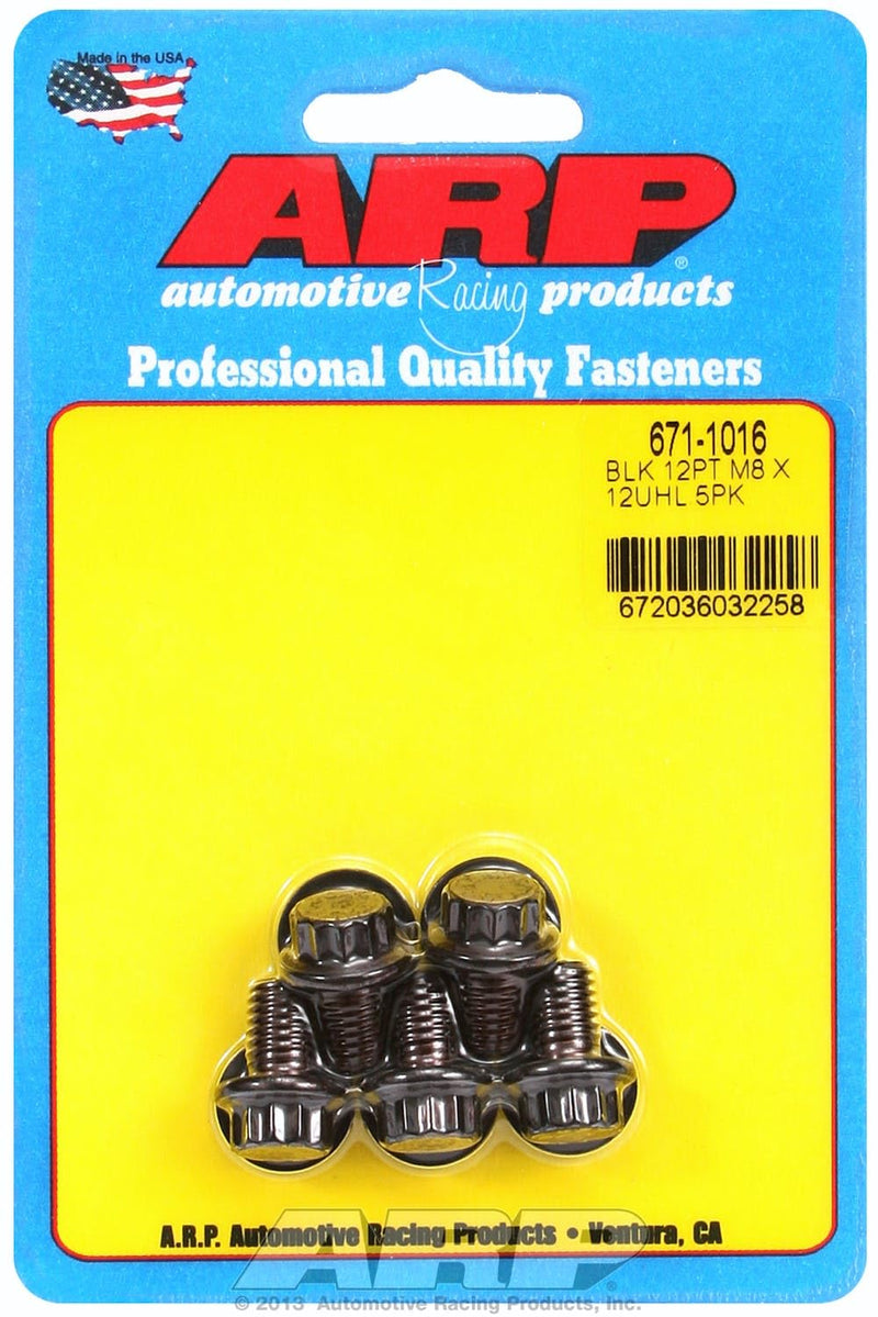 Black ARP (671-1016) Oxide Bolt
