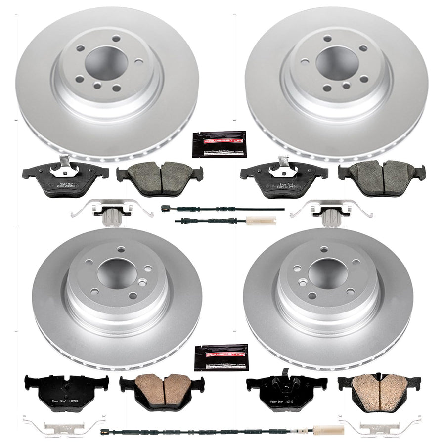 Power Stop Z23 Evolution Geomet Coated Brake Kit For BMW X1 2013-2015 CRK7021 [Model Specific]