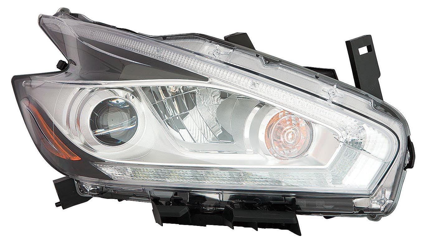 For Nissan Murano 15-18 / Murano Hybrid 16-18 Headlight LED S/SV/Signal Light/PLATINUM Passenger Side CAPA | DOT Certified 26010-9UE5C | NI2503233C ACK