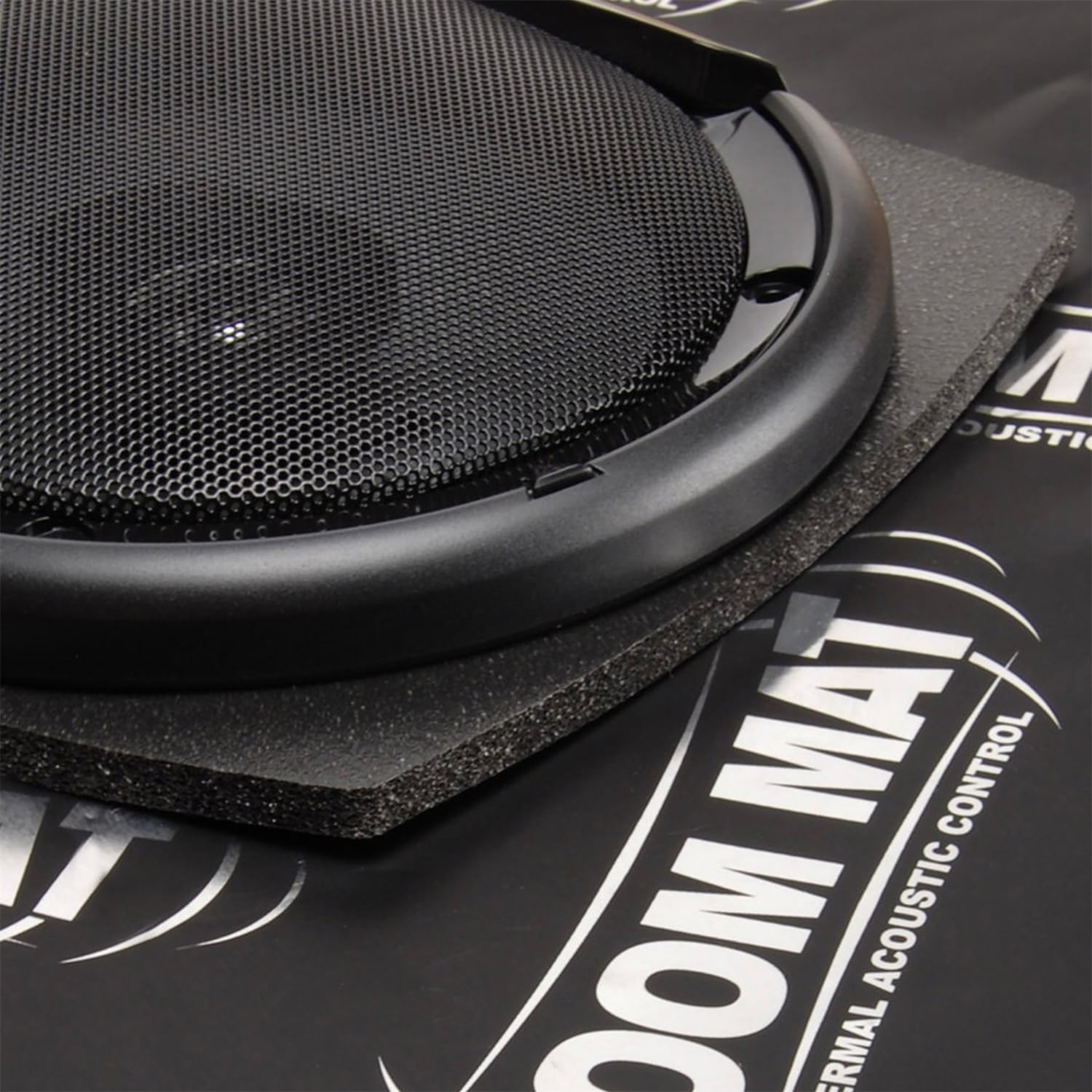 Design Engineering Boom Mat 050320 Speaker Baffles, 5.25" Round (Pack of 2)