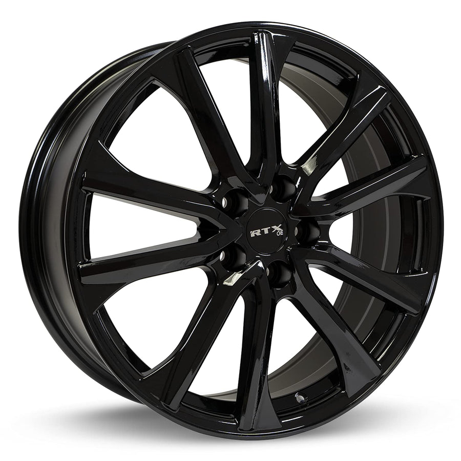 Custom RTX ARAI Wheel - 19x7.5, 45 Offset, 5x114.3 Bolt Pattern, 67.1mm Hub - Gloss Black Rim