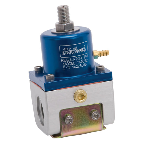 Edelbrock Fuel Pressure RegulatorEFI Style 174022 35-90psi Blue