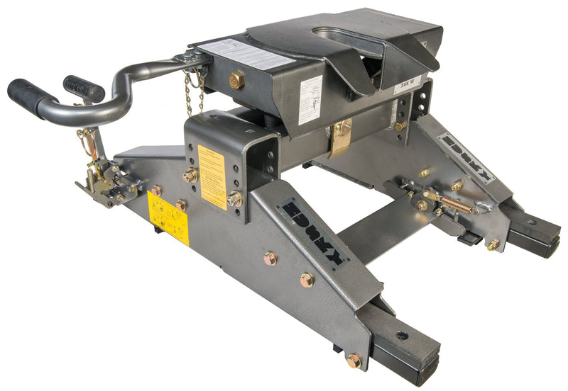 Husky 31690 Wrap Around Jaw 5th Wheel Hitch with Glider, 26K-W 26,000 lb Capacity