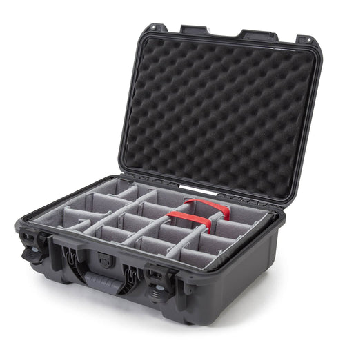 Nanuk 930 Large Series Lightweight NK-7 Resin Waterproof Protective Case with Padded Dividers, Graphite
