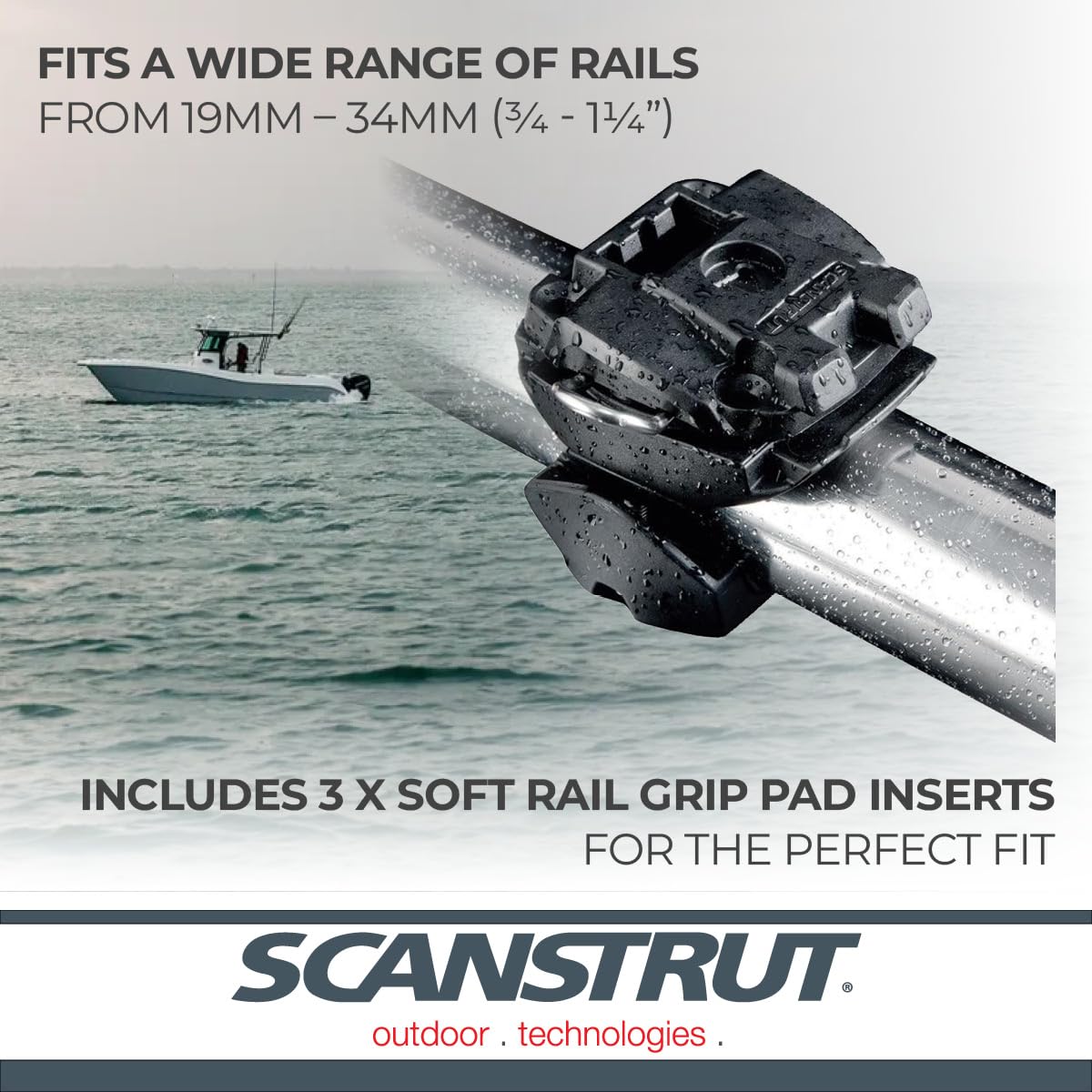 Rokk Mini Rail Mount Scanstrut RLS-402