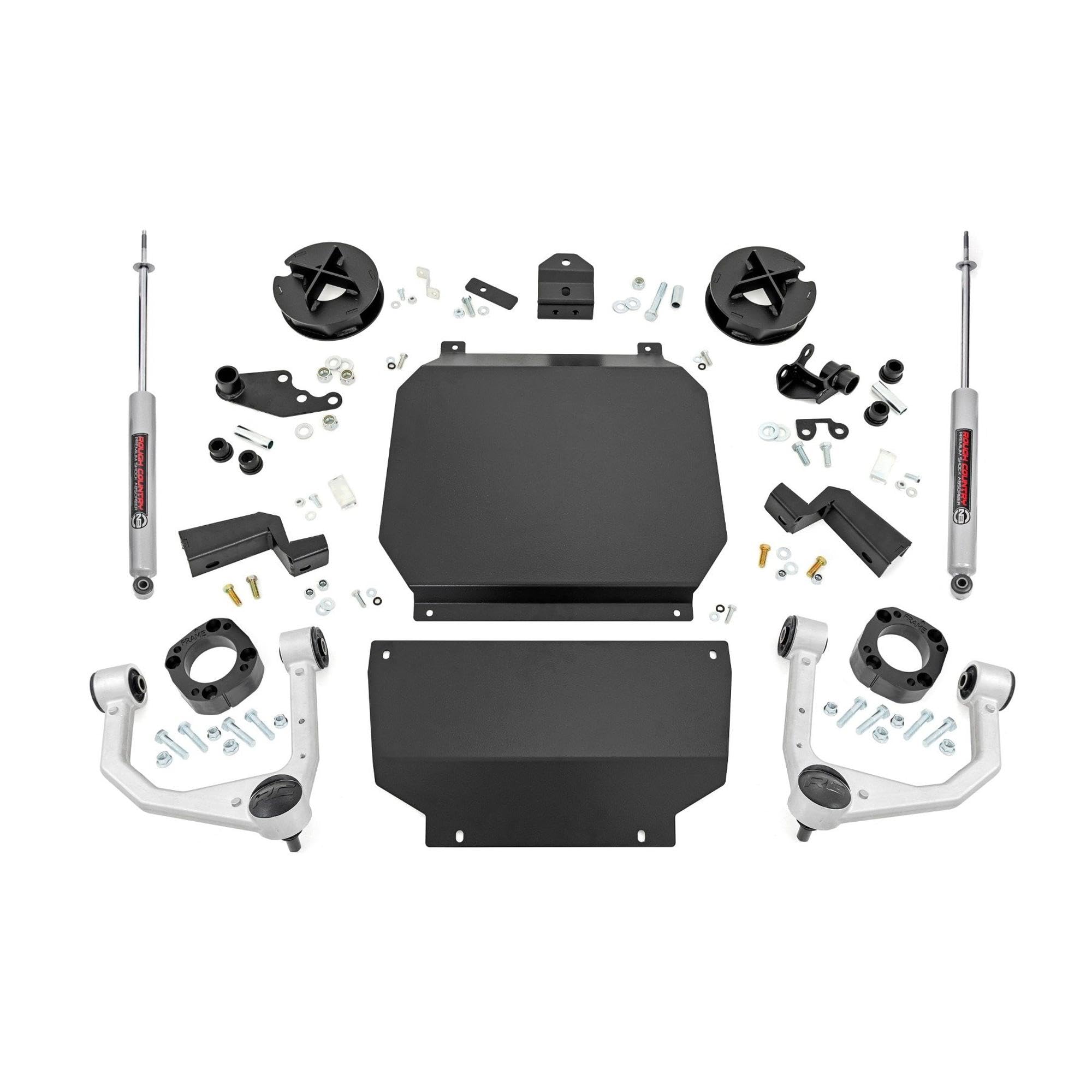 3.5" Inch Lift Kit Rough Country for 23-24 Toyota Sequoia 4WD - 70330_A