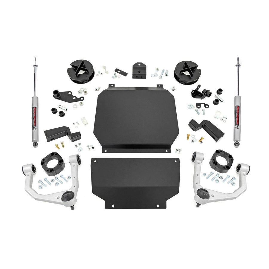 3.5" Inch Lift Kit Rough Country for 23-24 Toyota Sequoia 4WD - 70330_A