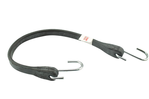 31" Long Erickson Industrial EPDM Rubber Tarp Strap with Metal Hooks