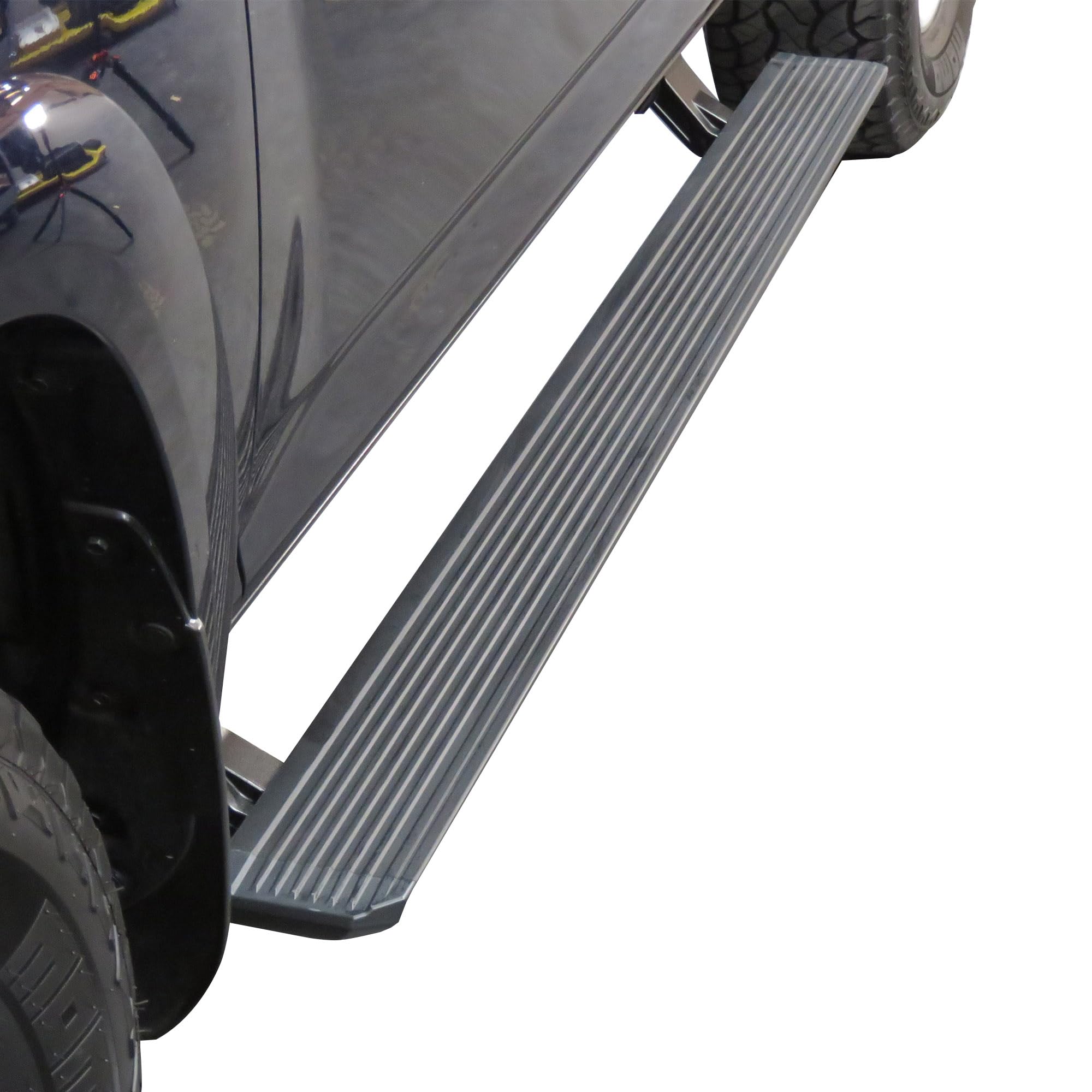 Elite Black Horse Retractable Power Board Black Compatible with 2010-2024 Toyota 4Runner(Excl. 10-23 Limited & 19-22 Nightshade Edition or Models with Lower Rocker Panel Extensions)-PWBR4063