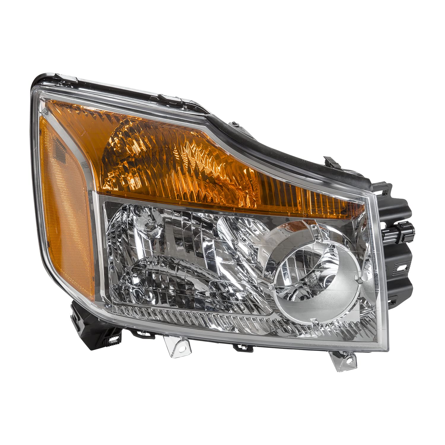 Right TYC Headlight Assembly Compatible with 2008-2014 Nissan Titan