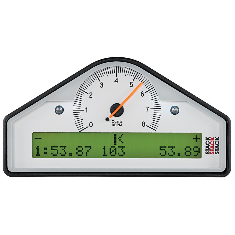 AutoMeter Street Dash ST8130-B, Wht, 0-8K RPM (Psi, Deg. F, Mph)