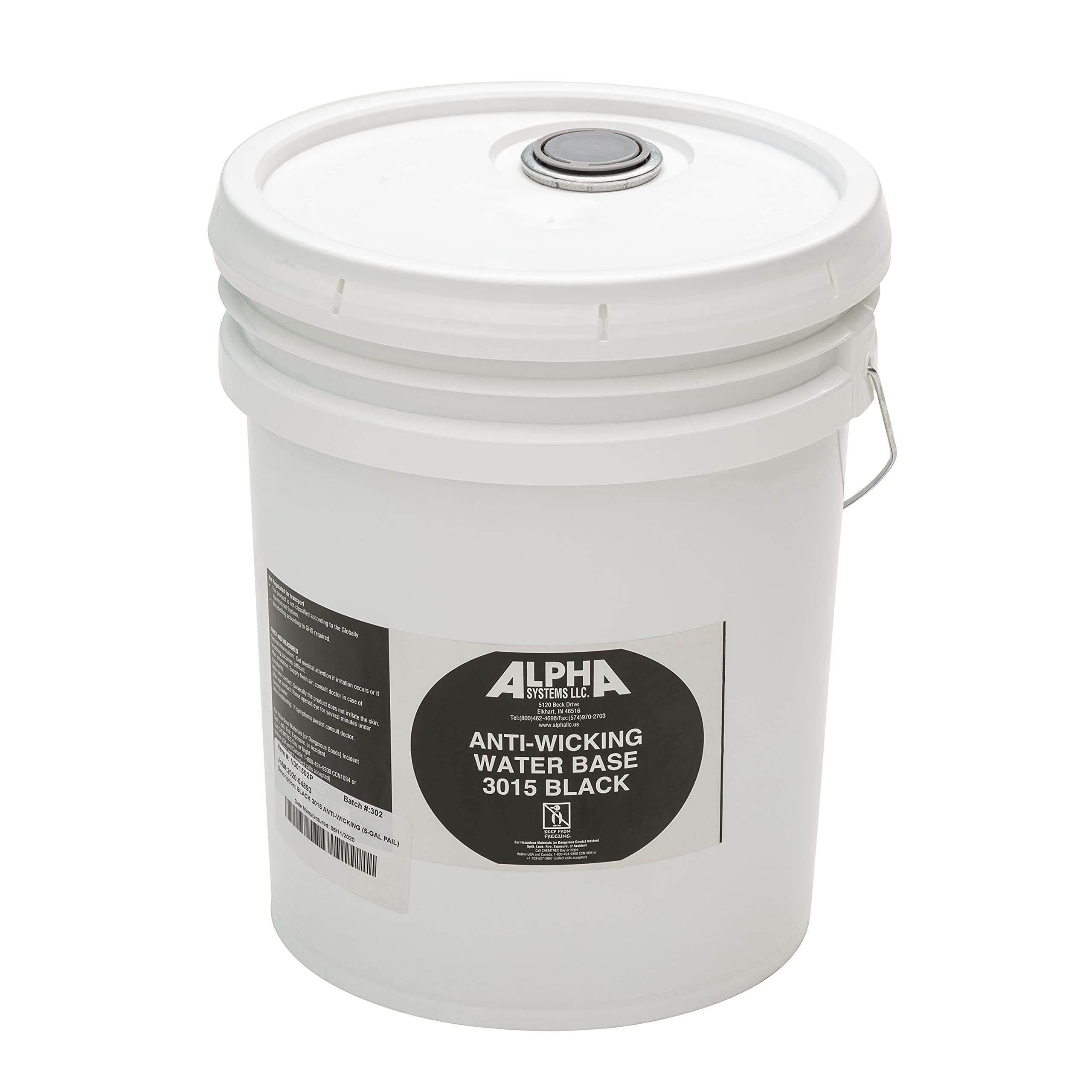 Alpha Systems Anti-Wicking Adhesive 3015 Black for RVs 5 Gallons