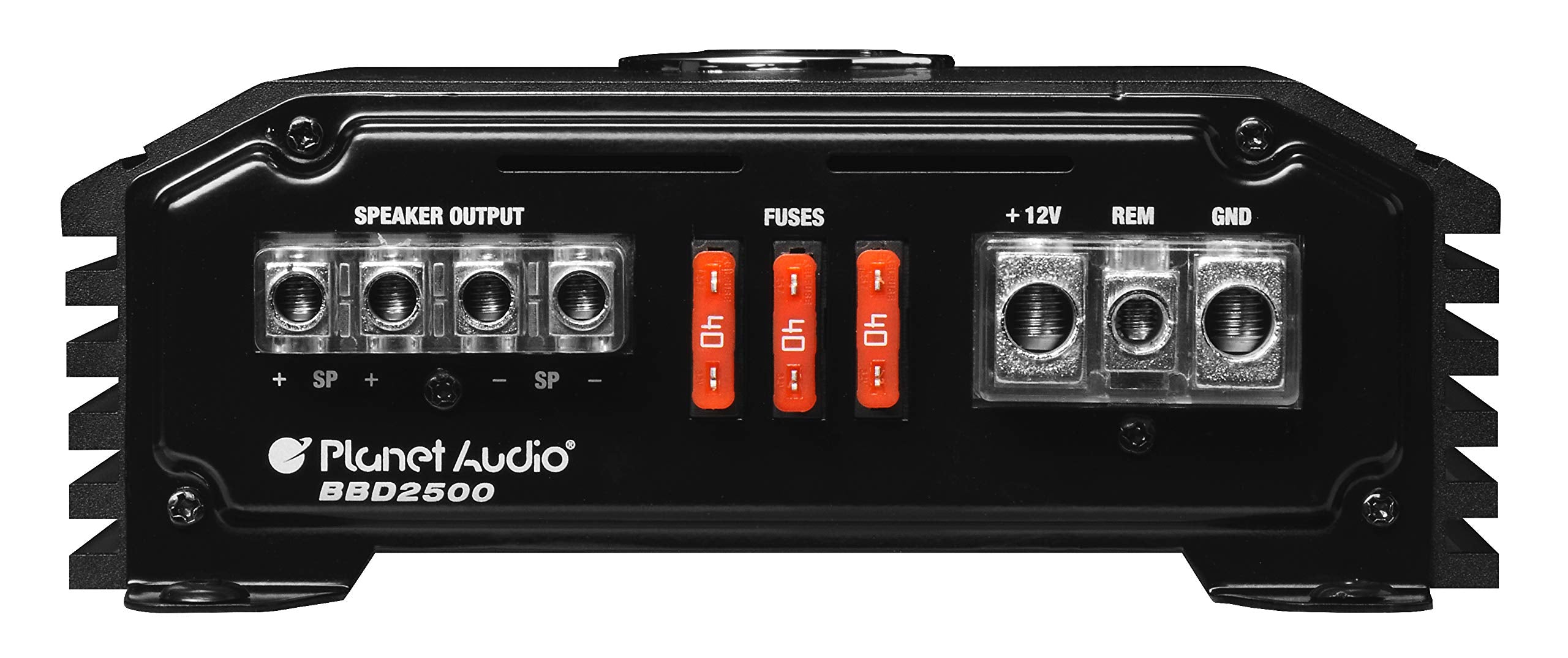 BBD2500 Planet Audio Class D Car Amplifier – 2500 Watts, 1 Ohm Stable, Digital, Monoblock, MOSFET Power Supply