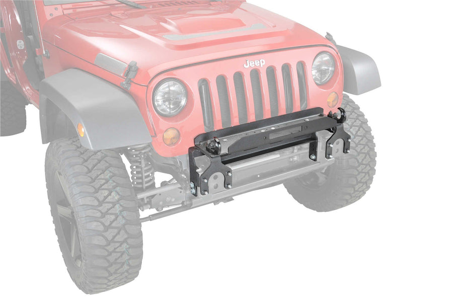 Fixed WARN 74247 Winch Mount for Jeep Wrangler (2007-2011)
