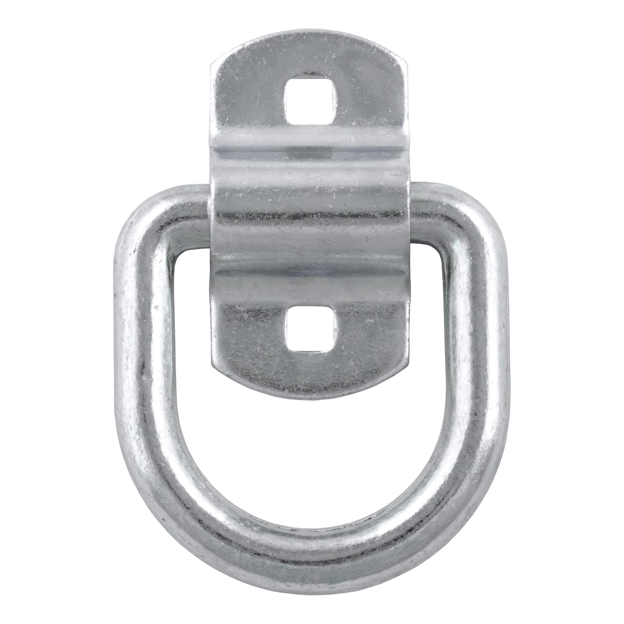 CURT 3 x 3-Inch Surface-Mounted Trailer D-Ring Tie Down Anchor, 11,000 lbs Break Strength 83742