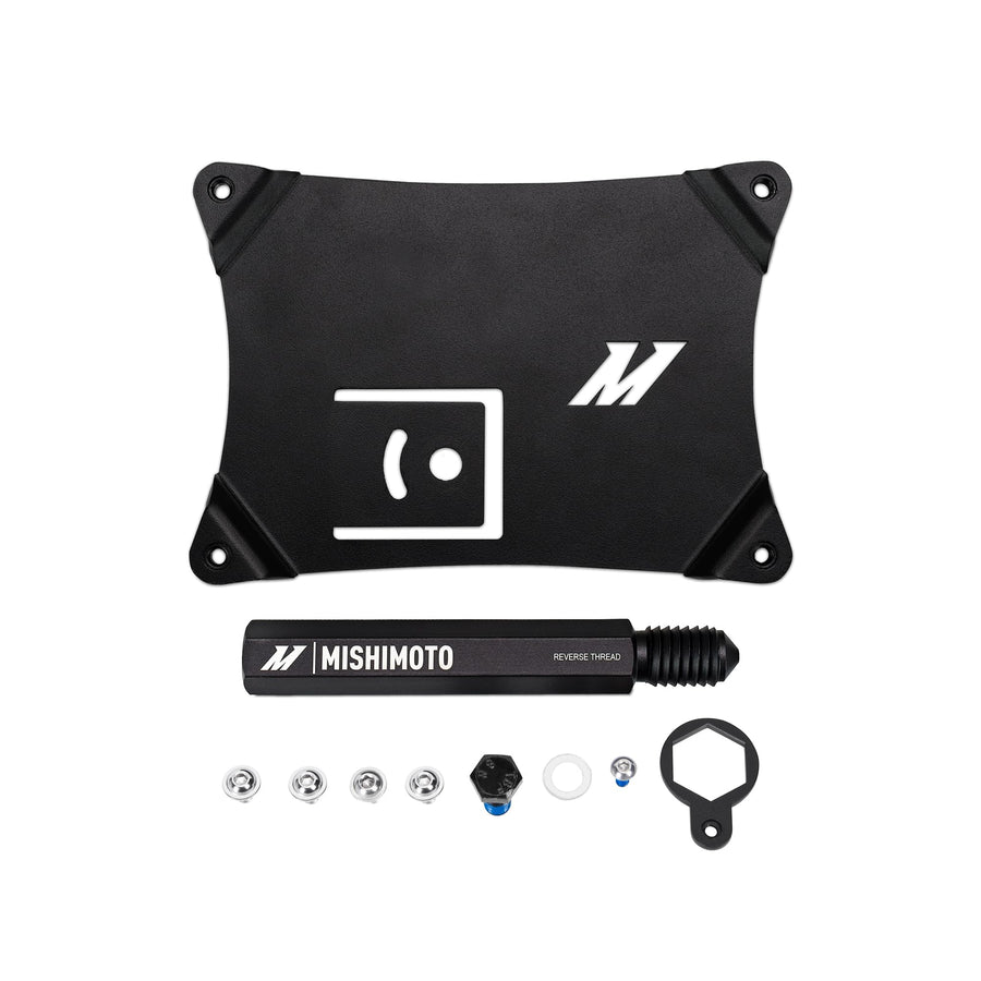 Mishimoto Relocation Kit License Plate, Compatible with Volkswagen GTI & MK8, 2022+