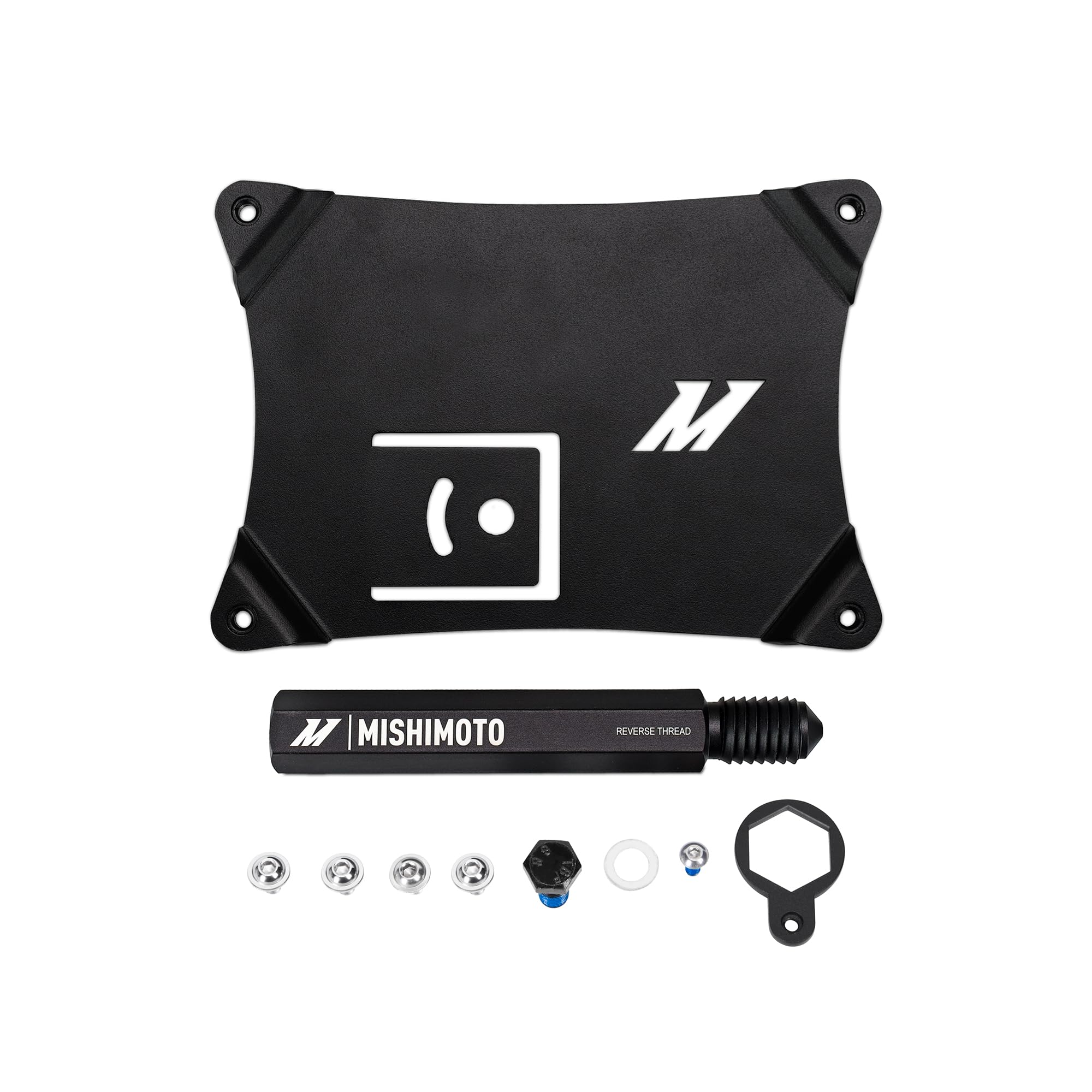 Mishimoto Relocation Kit License Plate, Compatible with Volkswagen GTI & MK8, 2022+