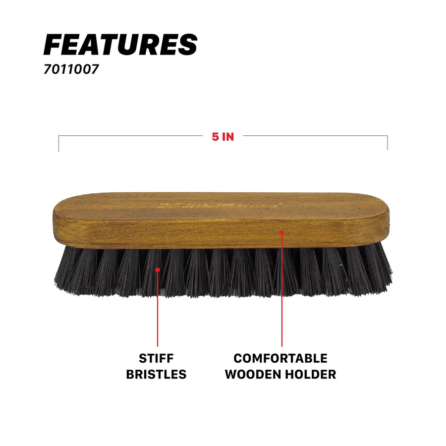 Maxshine Leather & Upholstery Universal Brush – Durable Nylon Bristles for Car Detailing – Ideal for Cleaning Seats, Carpets & Interior Surfaces – Gentle, Effective Detailing Tool