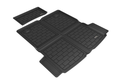 Kagu Cargo Liner 3D MAXpider Custom Fit (Black) Compatible with Porsche Taycan 2021-2026 / Audi E-Tron Gt 2022-2026 - Front & Rear Cargo Liner (2 Piece)