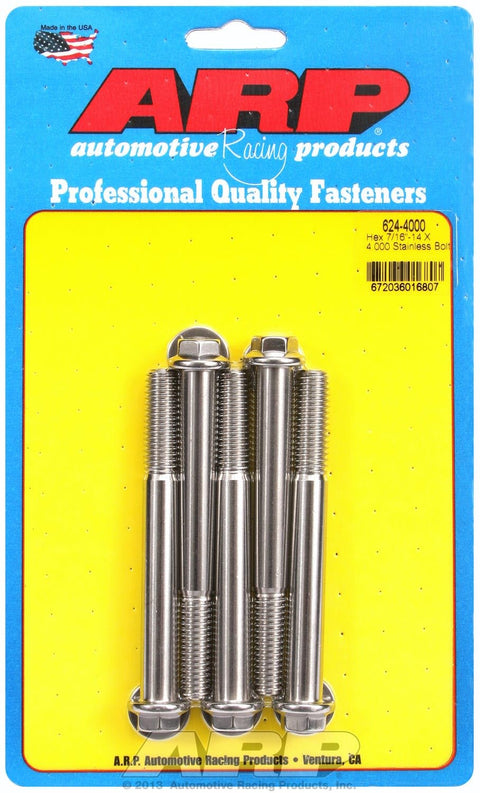 Hex Bolt, ARP (624-4000) Stainless Steel