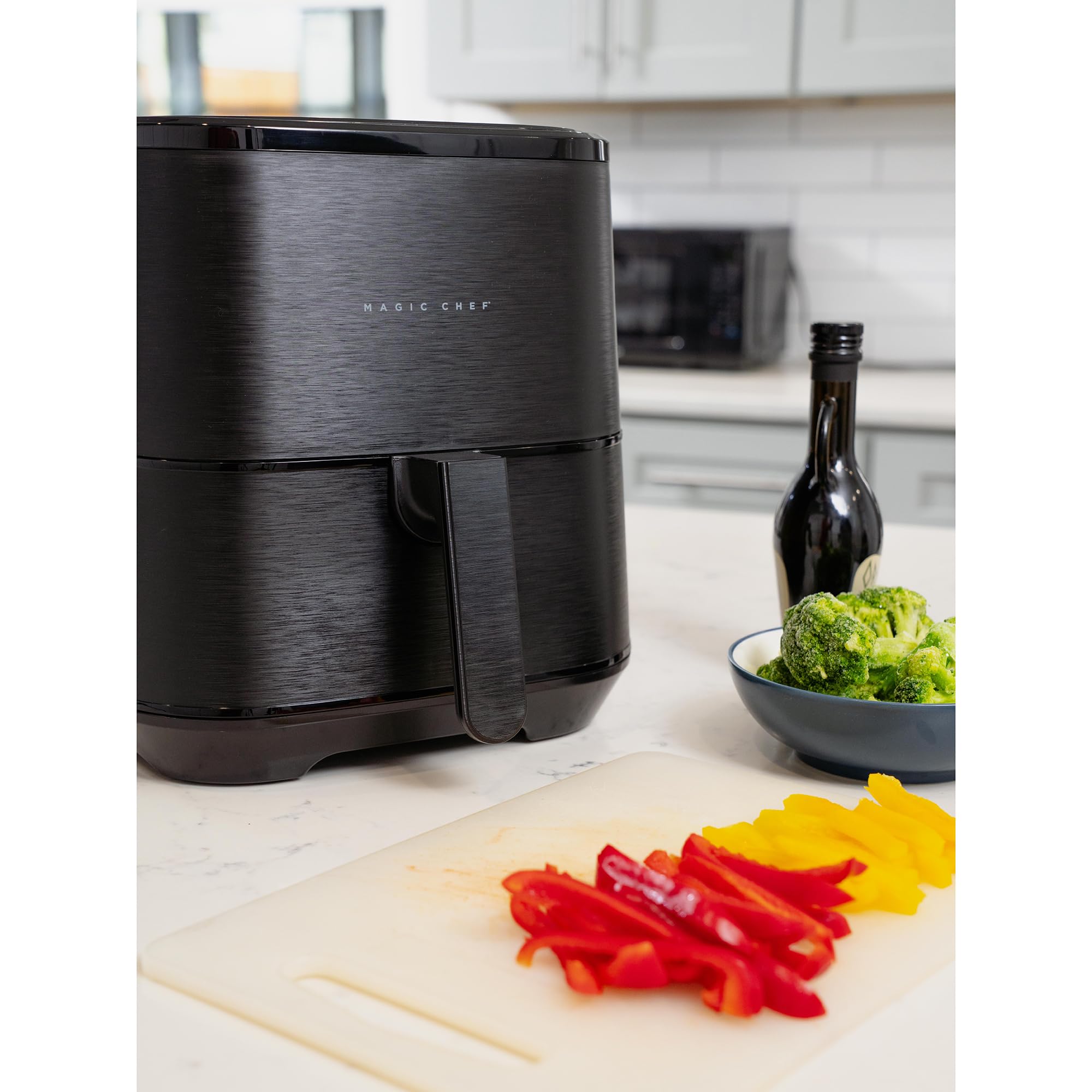 Panel Air Fryer 5.8 qt., in Black