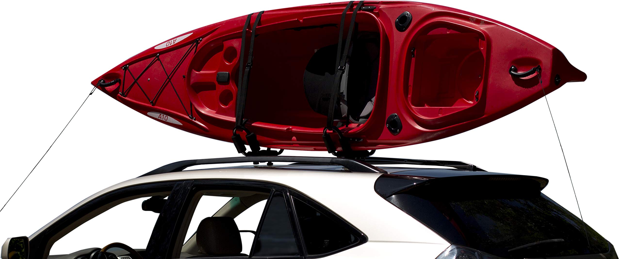 Kayak J-Style Roof Rack Carrier Kit Attwood 11441-4, One Size